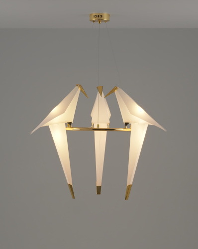 Подвесной светодиодный светильник Moderli V3071-3PL origami Birds 3*LED*6W фото 2