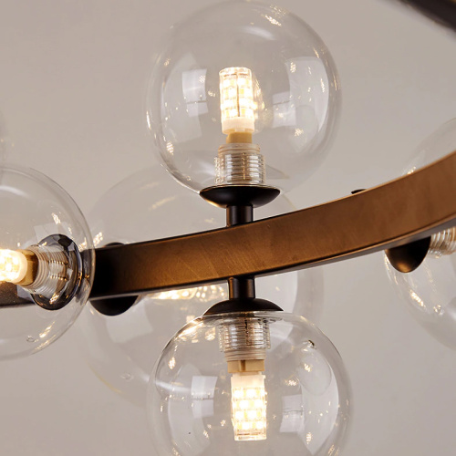 Люстра 771120 black/clear фото 2