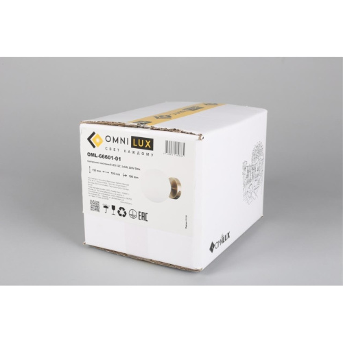 Светильник настенный (Бра) OML-66601-01 фото 5 Светильник настенный (Бра) OML-66601-01 фото 5