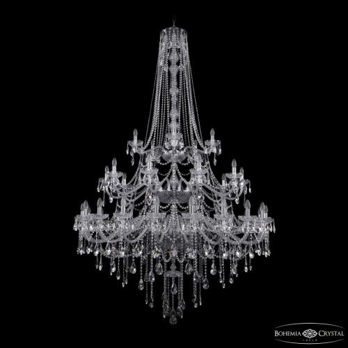 Люстра хрустальная 1415/20+10+5/530/h-231/3d Ni Люстра хрустальная 1415/20+10+5/530/h-231/3d Ni