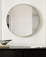 Круглое зеркало в раме "Нолан" - S