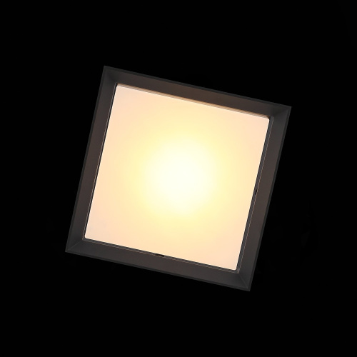 SL077.402.01 Светильник уличный потолочный ST-Luce Черный/Белый LED 1*12W 3000K CUBISTA фото 9