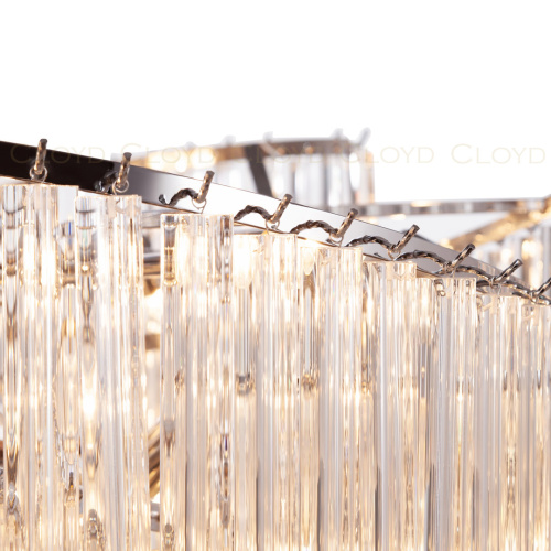 Люстра Cloyd EVOLUTE-A C18 / Ø80 см - хром (арт.10572)