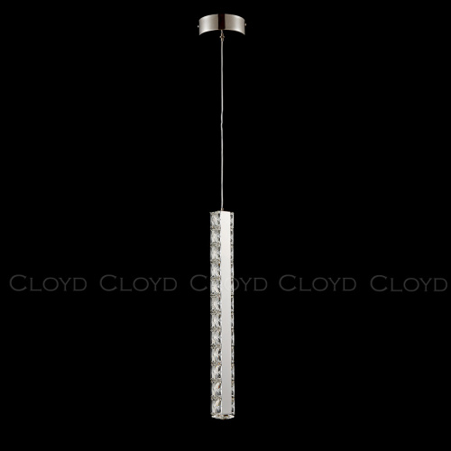 Подвесной светильник Cloyd ELATA P1 / выс. 55 см - хром (арт.11561) фото 4