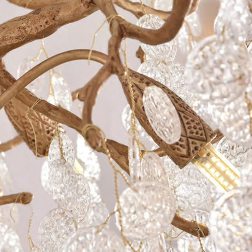 Люстра Cloyd HAOMA C8 / Ø60 см - латунь (арт.10844) фото 4