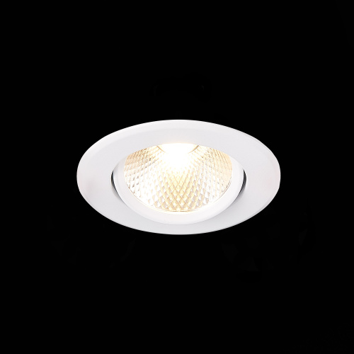 ST211.538.08.36 Св-к встр. Белый LED 1*8W 3000K 640Lm Ra80 36° IP20 D86xH50 220-240V Встраиваемые светильники фото 8