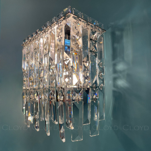 Бра Cloyd ALCATRAZ-B W2 / выс. 26 см - хром (арт.20275) фото 3