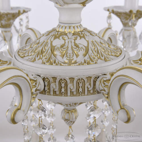 Люстра с хрустальными подвесками AL78101/6/175 B WMG Leafs Bohemia Ivele Crystal (Богемия Ивеле Кристалл) фото 7