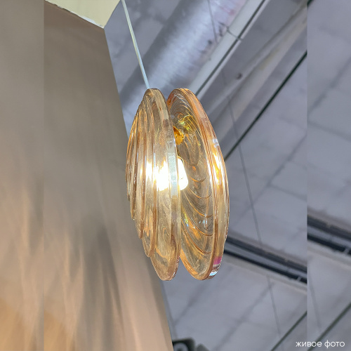 Светильник подвесной Crystal Lux MAR SP1 AMBER фото 4