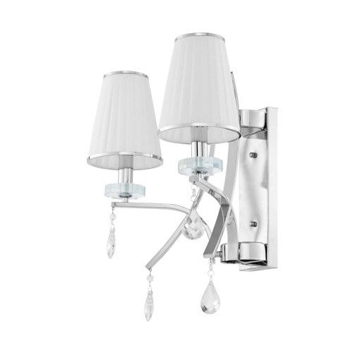 Бра Lumina Deco Glamour LDW 66247-2 WT+CHR фото 3