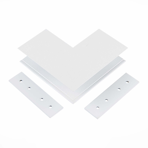 ST007.569.00 Внешний угол-соединитель для подвесного / накладного магнитного шинопровода ST-Luce Бел SKYLINE 48 фото 2