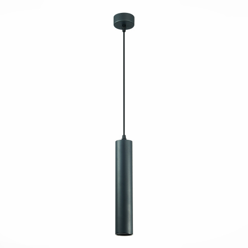 ST151.403.01 Светильник подвесной Черный GU10 1*50W  IP20 D54xH290 220V Без ламп Подвесные светильники фото 2