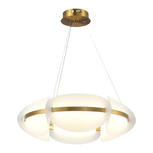 SL1304.203.45 Люстра подвесная ST-Luce Золотистый/Белый LED 1*45W 3000K ETOILE фото 5