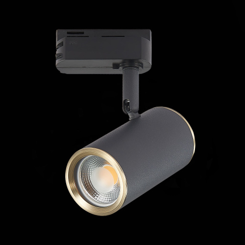 ST301.436.01 Св-к трек. Черный GU10 1*50W L104xW54xH111 220V Без ламп BASE фото 4