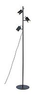 Торшер Vitaluce Лони black V3015-1/3P