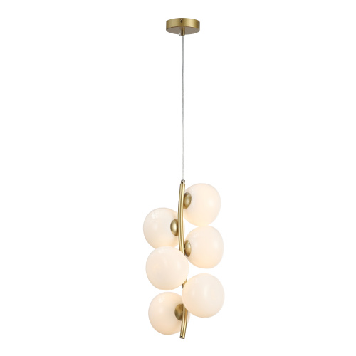 SL1519.303.06 Светильник подвесной ST-Luce Латунь/Белый G9 6*5W 4000K SWEVEN фото 7