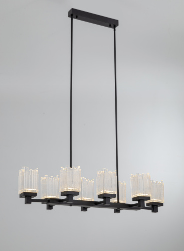 Подвесной светильник MD25020403-8B1 Matt black, LED/39.8W, 3000K dimmable фото 2