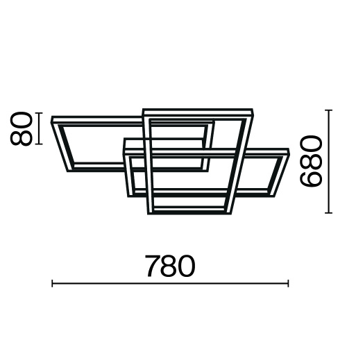 Потолочный светильник Maytoni MOD015CL-L80GK фото 6