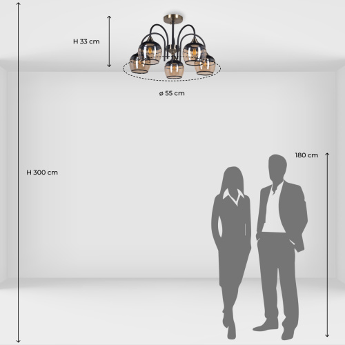 Люстра потолочная De City Блеск 315015605 фото 11