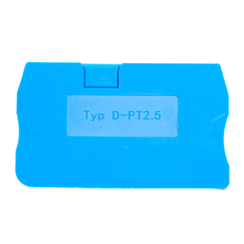Торцевая заглушка для ЗНИ LD572 2,5 мм² (JXB PT2,5), синий LD581-1-25 фото 4