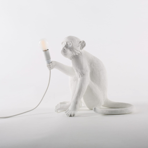 Настольная лампа Monkey Lamp Sitting фото 7