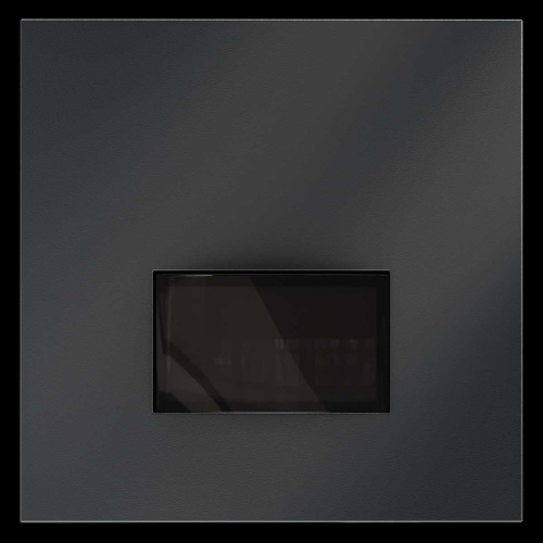 Накладка для датчика движения встраиваемого, S70 (графит) Voltum VLS002207 Накладка для датчика движения встраиваемого, S70 (графит) Voltum VLS002207