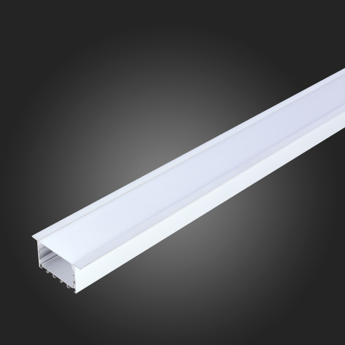 ST017.129.05 Встраиваемый алюминиевый профиль с рассеивателем(к-т: 2 загл) ST-Luce Алюминий анодиров Светодиодные ленты фото 4