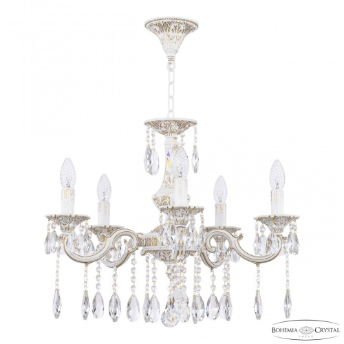 Люстра с хрустальными подвесками AL78101/5/175 A WMG Bohemia Ivele Crystal (Богемия Ивеле Кристалл) фото 8