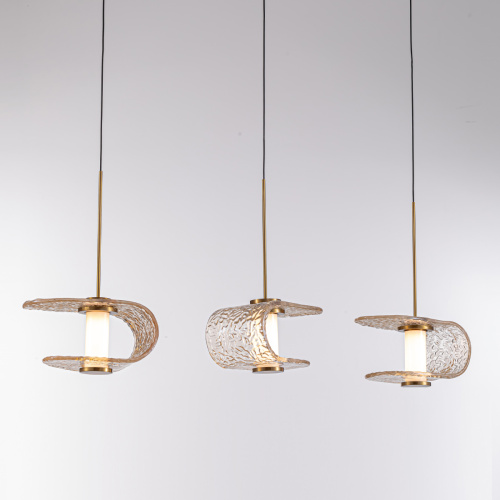 Подвесной светильник MD24020901-3B gold/cognac фото 2