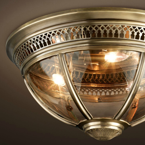 Потолочный светильник Residential 3 ant. brass фото 3