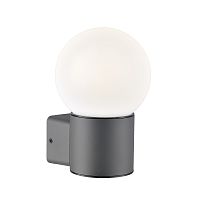 Настенный светильник Escada 30001W/01 E27*20W IP44 Dark grey