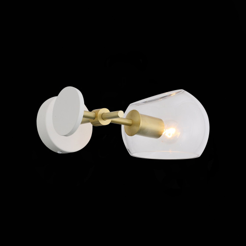 SL434.201.01 Бра ST-Luce Латунь/Прозрачный E14 1*40W CALMARE фото 5