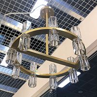 Люстра Cloyd RECOLE C18 / Ø55 см - латунь (арт.10463)