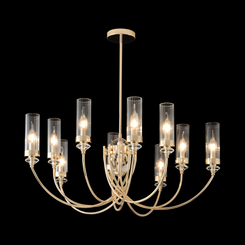 Люстра Crystal Lux SECRET SP10 GOLD фото 7