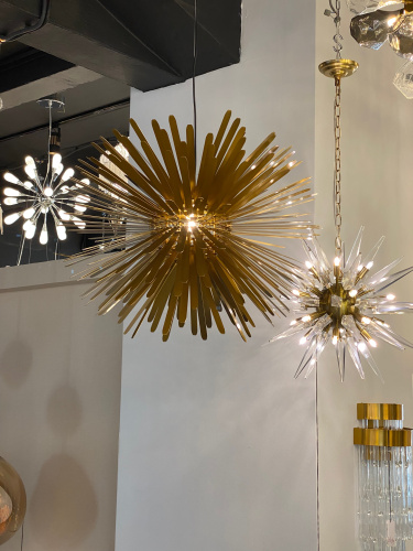 Люстра KM1145P-1 brass фото 3 Люстра KM1145P-1 brass фото 3