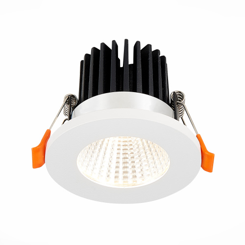 ST704.538.10 Св-к встр. Белый LED 1*10W 3000K 900Lm Ra>90 38° IP20 D80xH60 170-240V Встраиваемые светильники фото 4