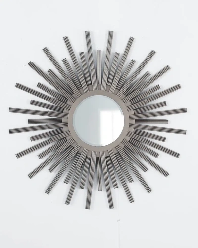 Зеркало в серебряной раме "Бертран" Зеркало в серебряной раме "Бертран"