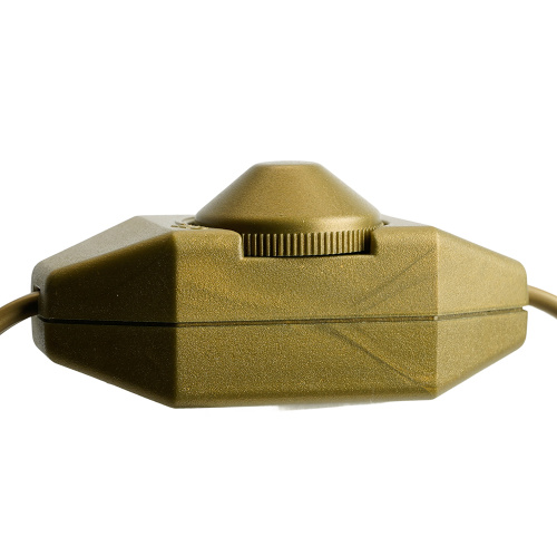 Сетевой шнур с диммером 230V 2м, золото, DM103-200W фото 4