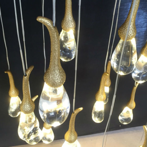 Подвесной светильник OMG07287-1 C2 gold фото 3