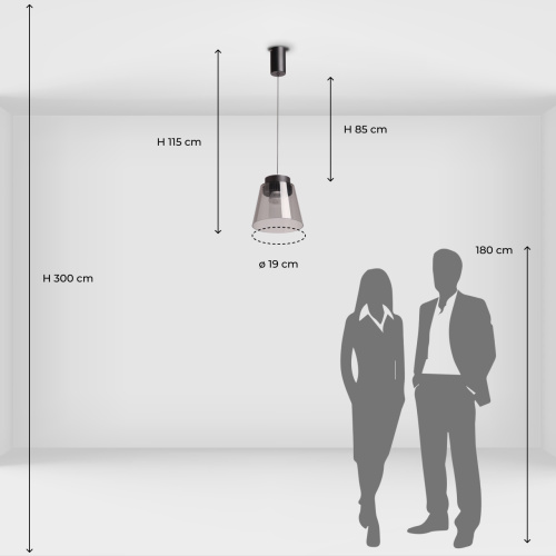 Подвесной светильник De City Стаут 702012901 фото 7