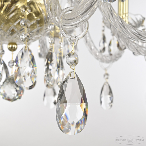 Люстра хрустальная 117/10+5/240 G Bohemia Ivele Crystal (Богемия Ивеле Кристалл) фото 2 Люстра хрустальная 117/10+5/240 G Bohemia Ivele Crystal (Богемия Ивеле Кристалл) фото 2