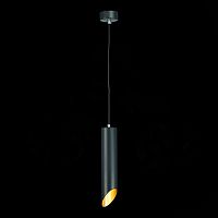 ST152.403.01 Светильник подвесной Черный GU10 1*50W  IP20 D60xH300 220V Без ламп Подвесные светильники