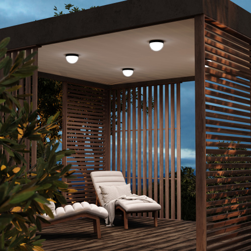 Уличный потолочный светильник Outdoor O438CL-L12GF3K фото 15