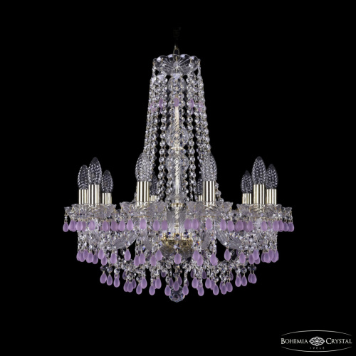 Люстра хрустальная 1410/10/195/h-60 G V7010 Bohemia Ivele Crystal (Богемия Ивеле Кристалл)