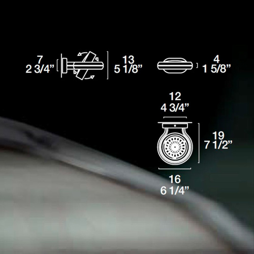 Настенный/Потолочный светильник SPID фото 2