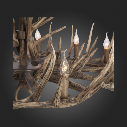 SL154.703.27 Люстра подвесная ST-Luce Серый E14 27*40W (из 3-х коробок) CORNA фото 2