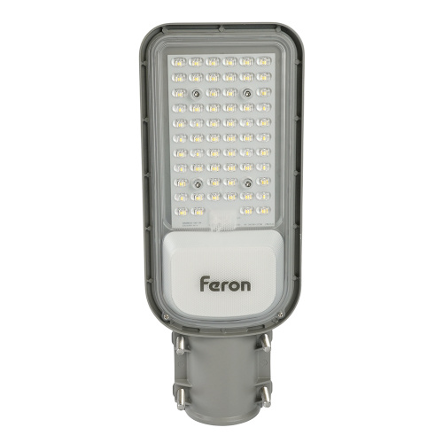 Светодиодный уличный консольный светильник Feron SP3040 80W 5000K 230V, серый
