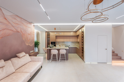 DK8004-WH Линейный светильник SMART LINEAR 18W DIM 3000K-6000K белый фото 9