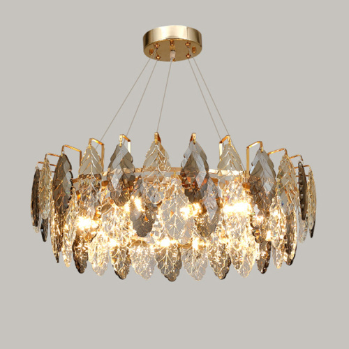 Люстра D8011P/R-800 gold/smoky фото 5 Люстра D8011P/R-800 gold/smoky фото 5