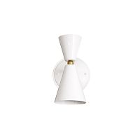 Бра Natural Concepts, арт. NC-NELSON-WL1-S 2612 (Белый глянцевый, золото полуматовое)